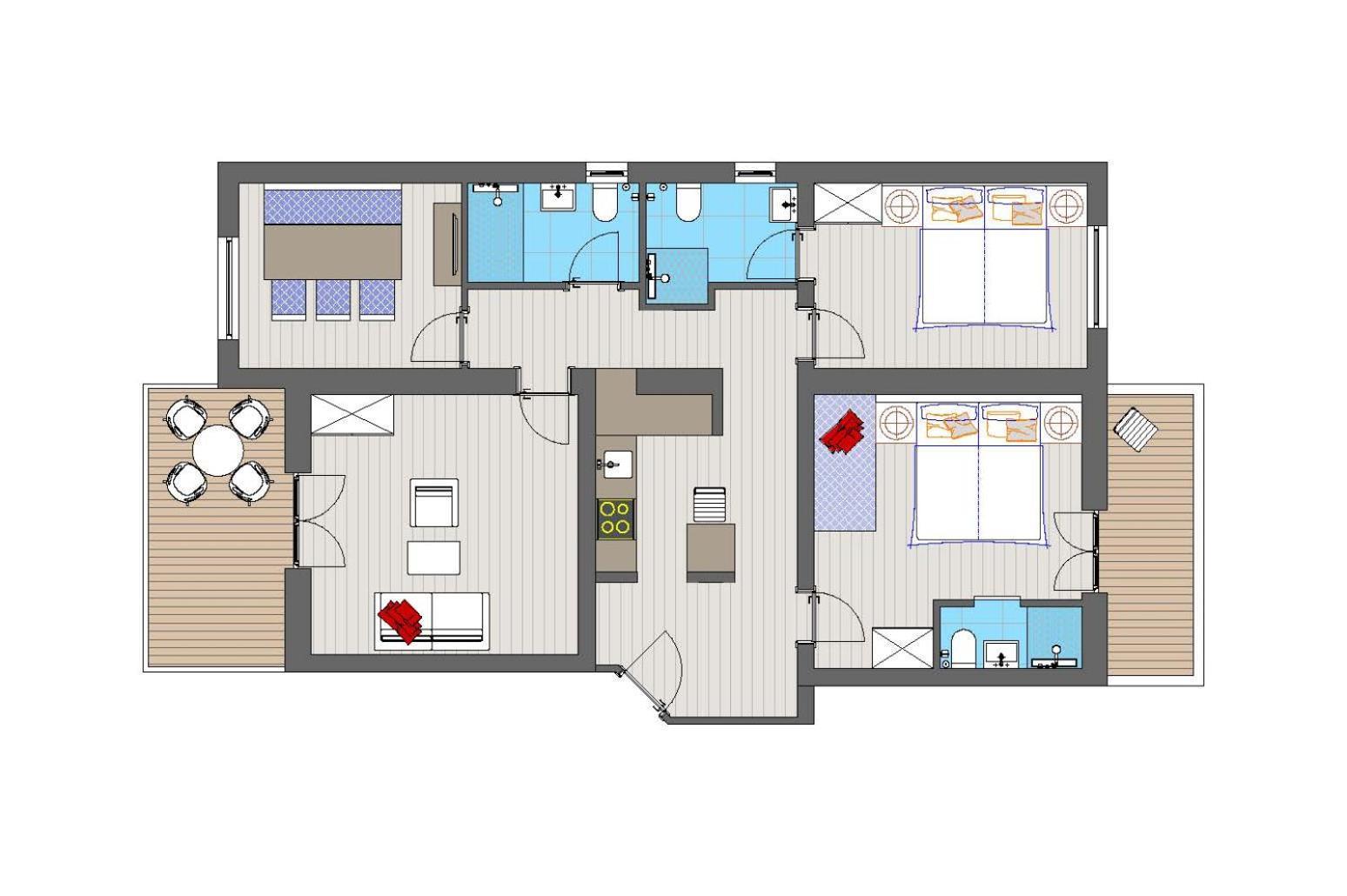 Appartements Pungg Fügen Exteriör bild