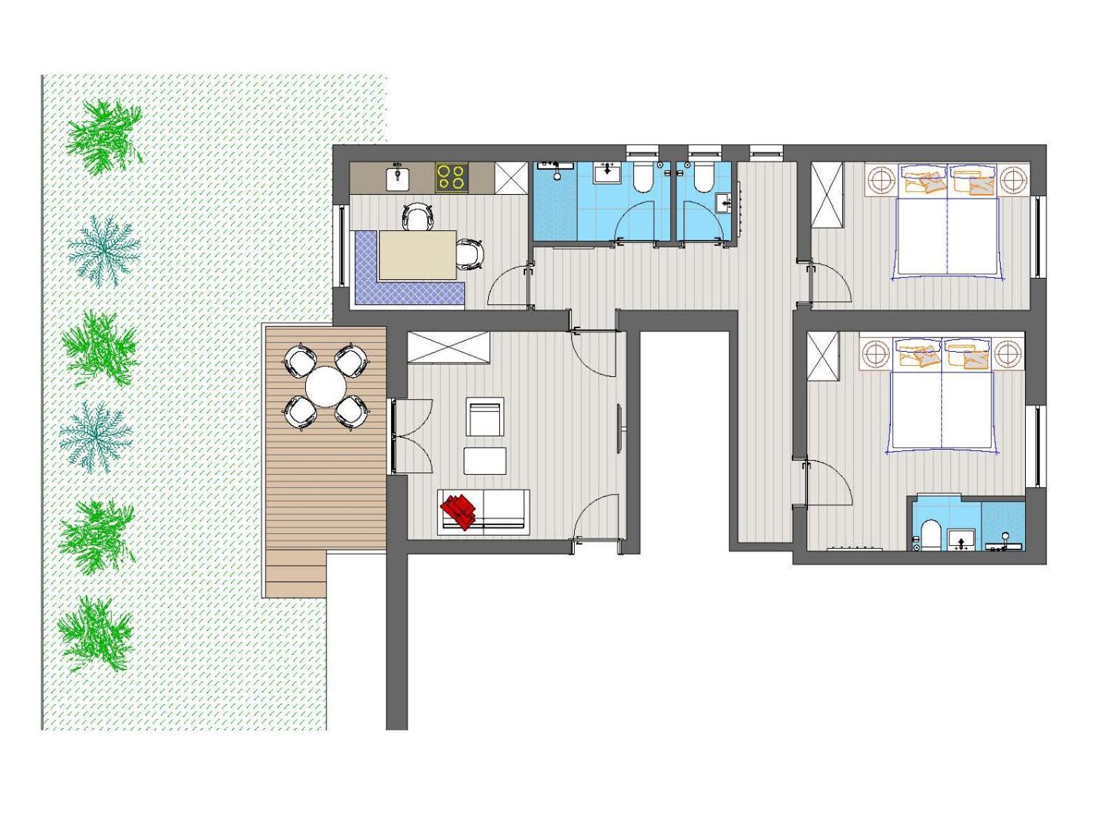 Appartements Pungg Fügen Exteriör bild